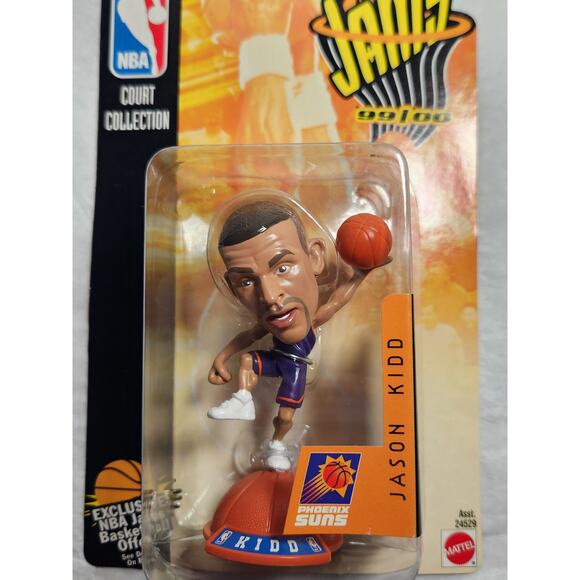 NBA Jams Jason Kidd '99/'00 Season 4" Figure Mattel /Upper Deck 1998 Brand New - Picture 2 of 6